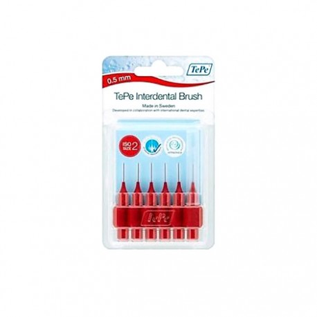 TePe® cepillo interdental 0,5mm rojo