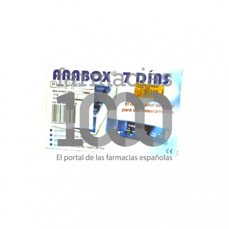 Anabox 7 Días pastillero 1ud