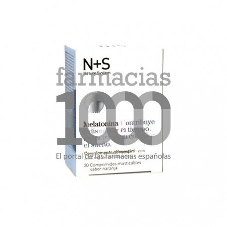 N+S Melatonina 1,95mg 30comp