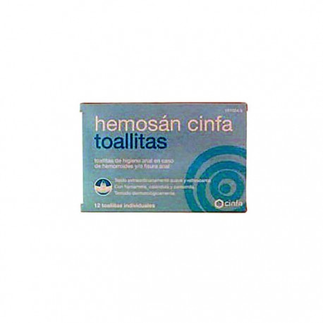 Hemosan toallitas 12uds