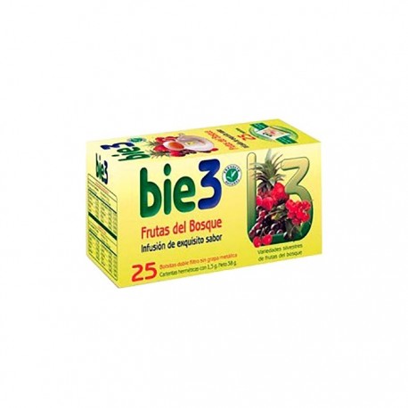 Bie3 té frutas del bosque 25 sobres