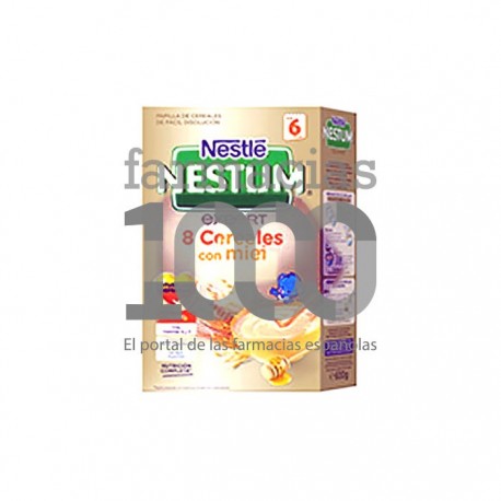 Nestlé nestum 8 cereales con miel 600g