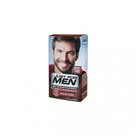 Just For Men gel colorante castaño oscuro para bigote y barba 30ml