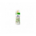 Chicco® biberón plástico tetina caucho flujo regulable 250ml