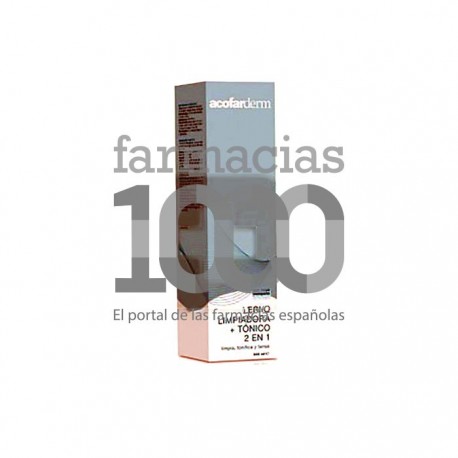 Acofarderm leche limpiadora + tónico 200ml