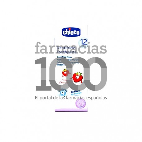 Chicco® dentífrico infantil fresa +12M 50ml
