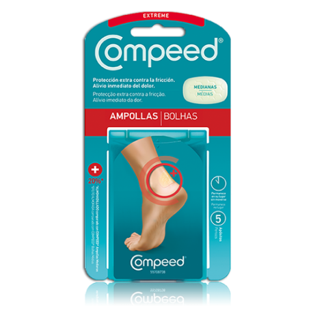 compeed ampollas extreme hidrocoloide 5 u