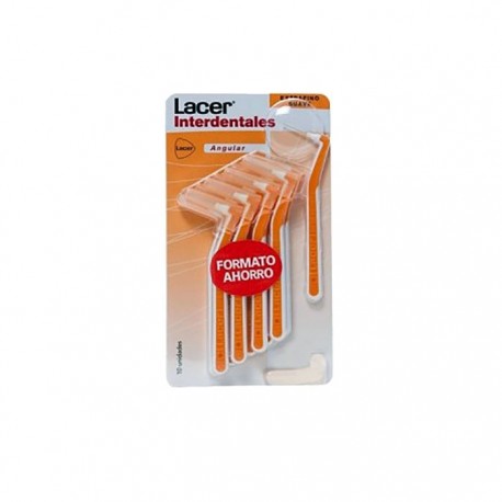 Lacer Interdental angular extrafino suave 10uds