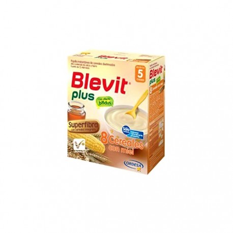Blevit® plus superfibra 8 cereales y miel 300g