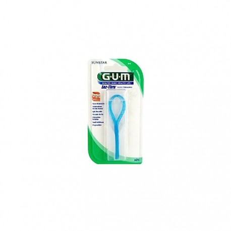 GUM® enhebrador 840 seda dental 25uds