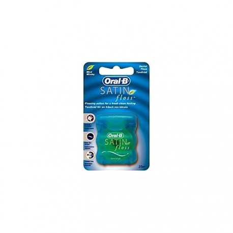 Oral-B Satin Floss seda dental con cera 25m 1ud