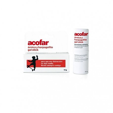 Acofar gel stick de árnica y harpagofito 15ml