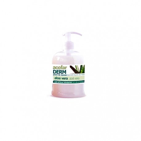 Acofarderm jabón de manos aloe vera 500ml