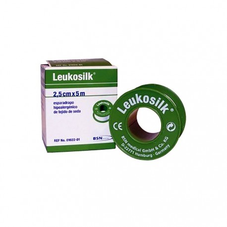 Leukosilk esparadrapo hipoalérgico 1u