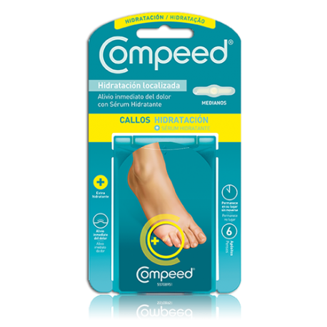 compeed callos hidratacion 6 uds