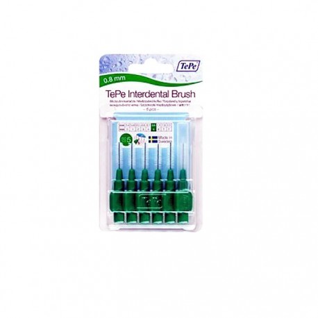 TePe® cepillo interdental verde 0,8mm