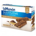 BIMANAN SUSTITUYE BARRITAS CEREALES PEPITAS DE CHOCOLATE 8UD