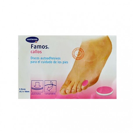 Famos® tiritas pies callos 12uds