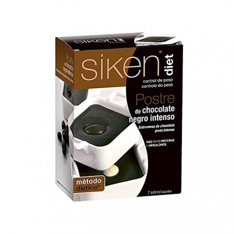 Skin Diet Postre Chocolate Negro Intenso 7 Sobres