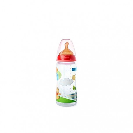 Nuk® biberón Disney Winnie tetina látex orificio M talla 1 300ml 1ud