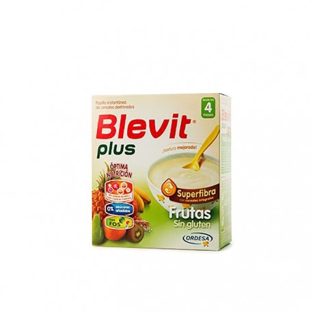 Blevit® Frutas y cereales sin gluten superfibra 600g