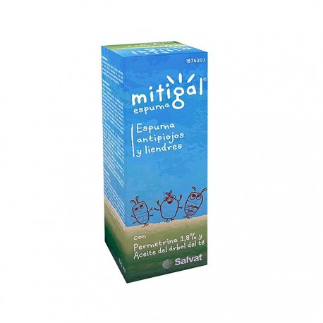 Mitigal Espuma antipiojos y liendres 100 ml