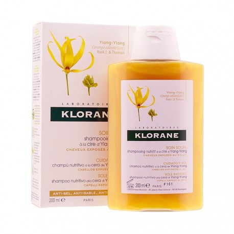 Klorane Champú Nutritivo a La Cera de Ylang Ylang 200ml