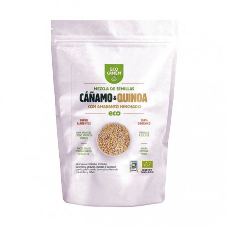 EcoCanem Mezcla de Semillas de Cáñamo con Quinoa y Amaranto 200g