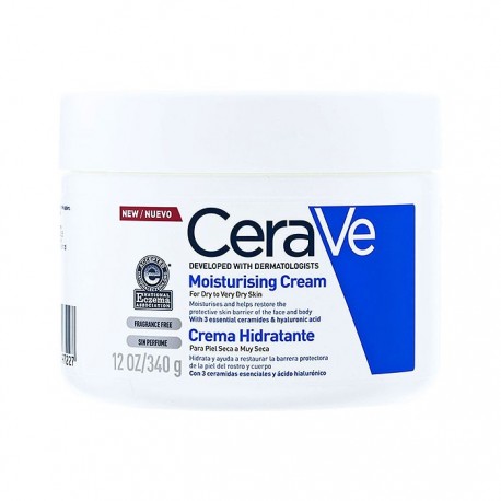 Cerave Crema Hidratante Piel Seca 340gr