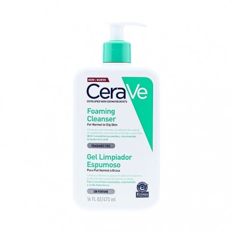 CeraVe Gel Limpiador en Espuma 473ml