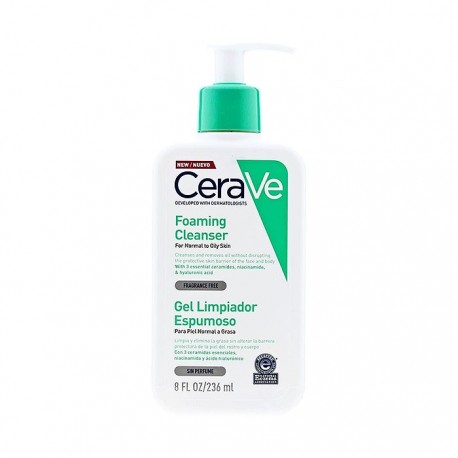 CeraVe ® Gel Limpiador en Espuma 236ml