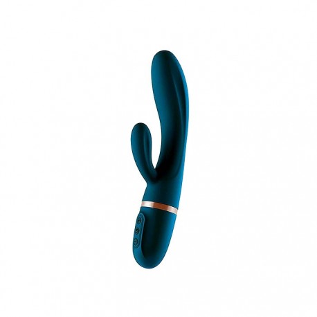 Platanomelón Vibrador Conejito Alex Plus Azul