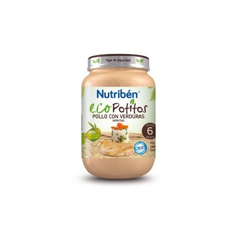 NUTRIBEN ECOPOTITO POLLO C/VERDURAS 250G