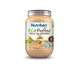 NUTRIBEN ECOPOTITO POLLO C/VERDURAS 250G