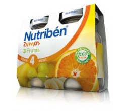 nutriben zumo de uva y zanahoria 2x130ml