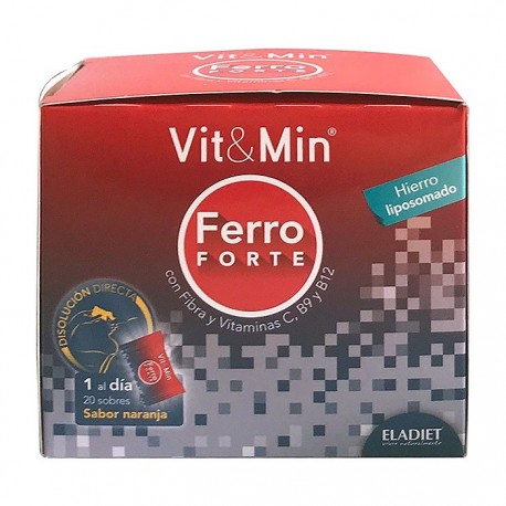 Eladiet Vit& Min Ferro Forte 20 Sobres