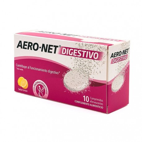 Aero Net Digestivo 10 comprimidos efervescentes