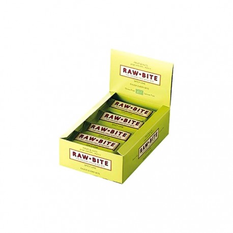 Raw Bite Estuche Barritas ecológicas de lima picante 12x50g