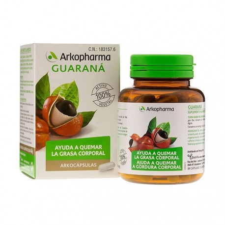 Arkocápsulas Guarana 84cáps.