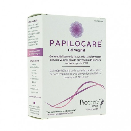 Procare Health Papilocare Gel Vaginal 7x5ml