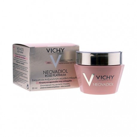 VICHY NEOVADIOL ROSE PLATINIUM CREMA ROSA FORTIFICANTE Y REVITALIZANTE 50g