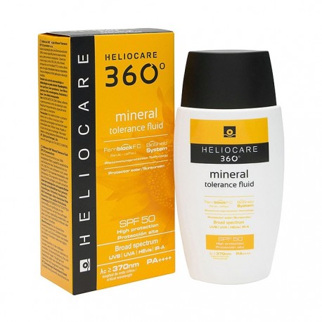 Heliocare 360 Mineral Tolerance Fluid SPF50 50ml