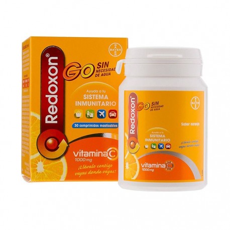 Bayer Redoxon® Go Naranja masticable 30comp.