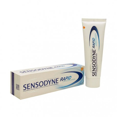 sensodyne pasta dental rapid 75 ml.