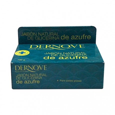 Dernove Jabón Natural De Glicerina Y Azufre 100g