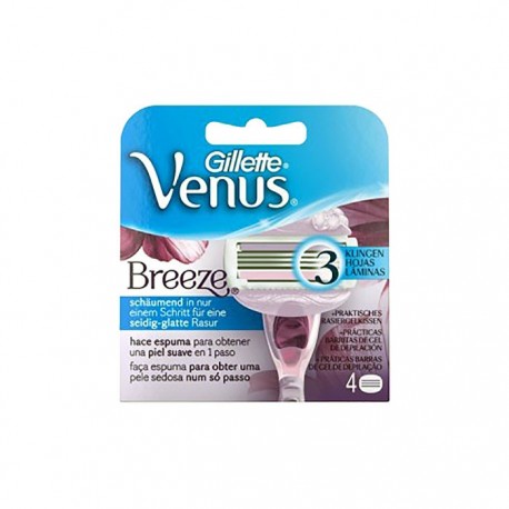 Gillette Venus Breeze Recambio 4 Uds