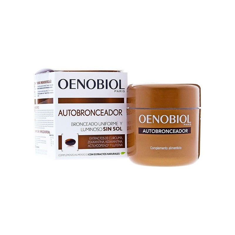 Oenobiol Oenobiol Autobronceador 3x30 Cápsulas Farmacias 1000