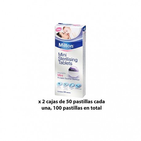 Milton Pastillas para esterilizar y desinfectar la copa menstrual Sileu 100uds