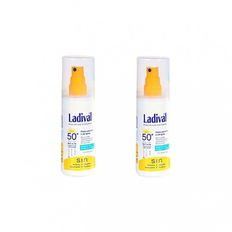 Ladival® Pack Pieles Alérgicas Sensibles SPF50+ spray oil free 2udsx150ml