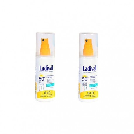 Ladival® Pack Pieles Alérgicas Sensibles SPF50+ spray oil free 2udsx150ml